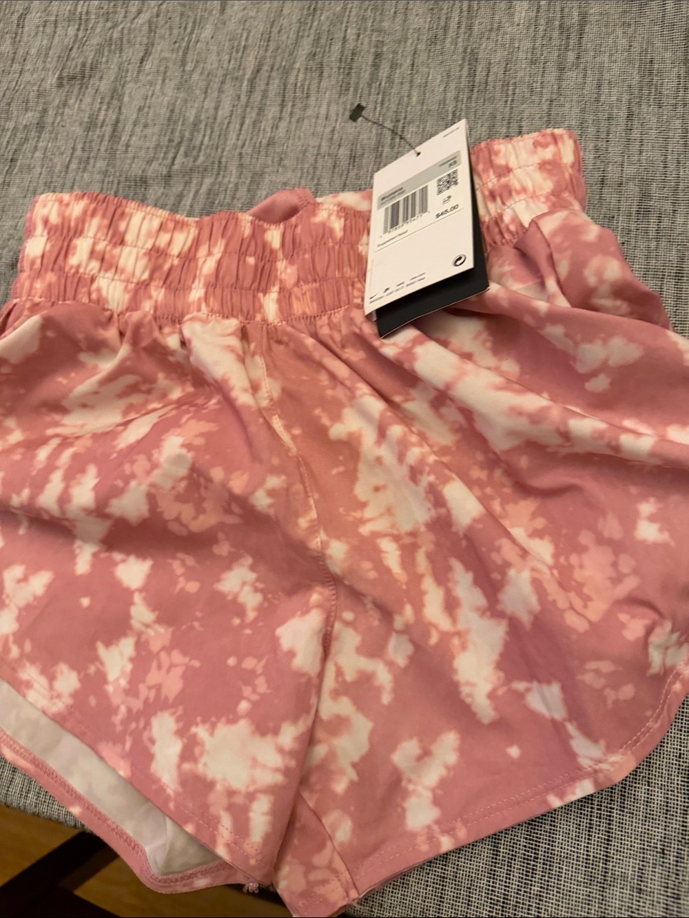 NWT Nike XS Pink Tie-Dye Women’s Athletic Shorts